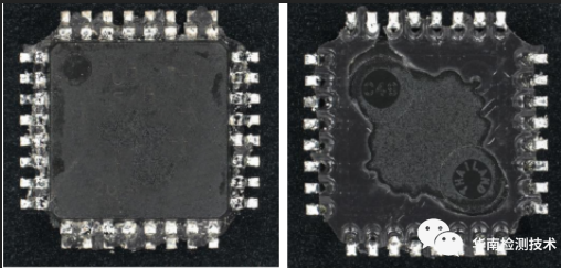  NG芯片外觀形貌