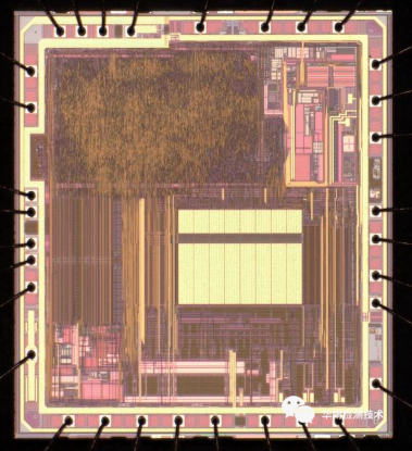 NG芯片化學解封裝后內部形貌