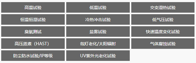 可靠性測試實驗室