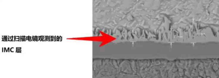 金屬間化合物(IMC)層評估 金屬間化合物(IMC)層評估