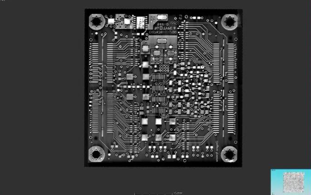 工業CT掃描芯片內部情況