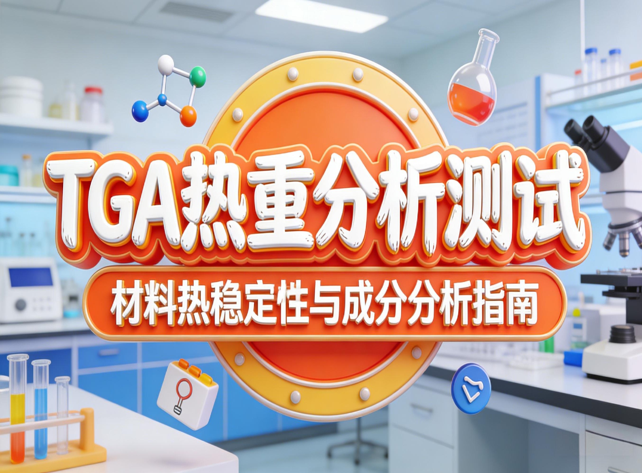 TGA熱重分析測試：材料熱穩定性與成分分析指南