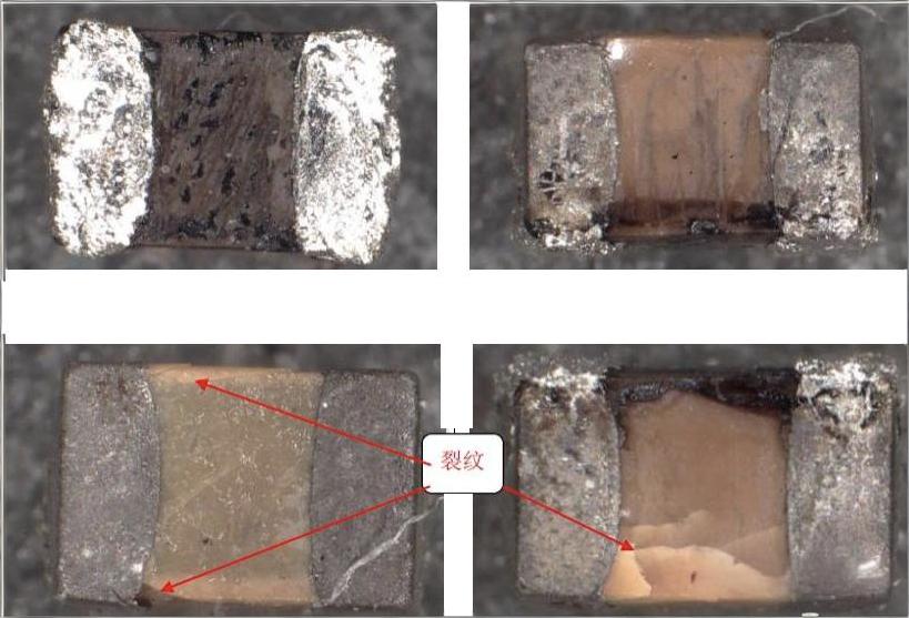 貼片電容失效分析應力擊穿