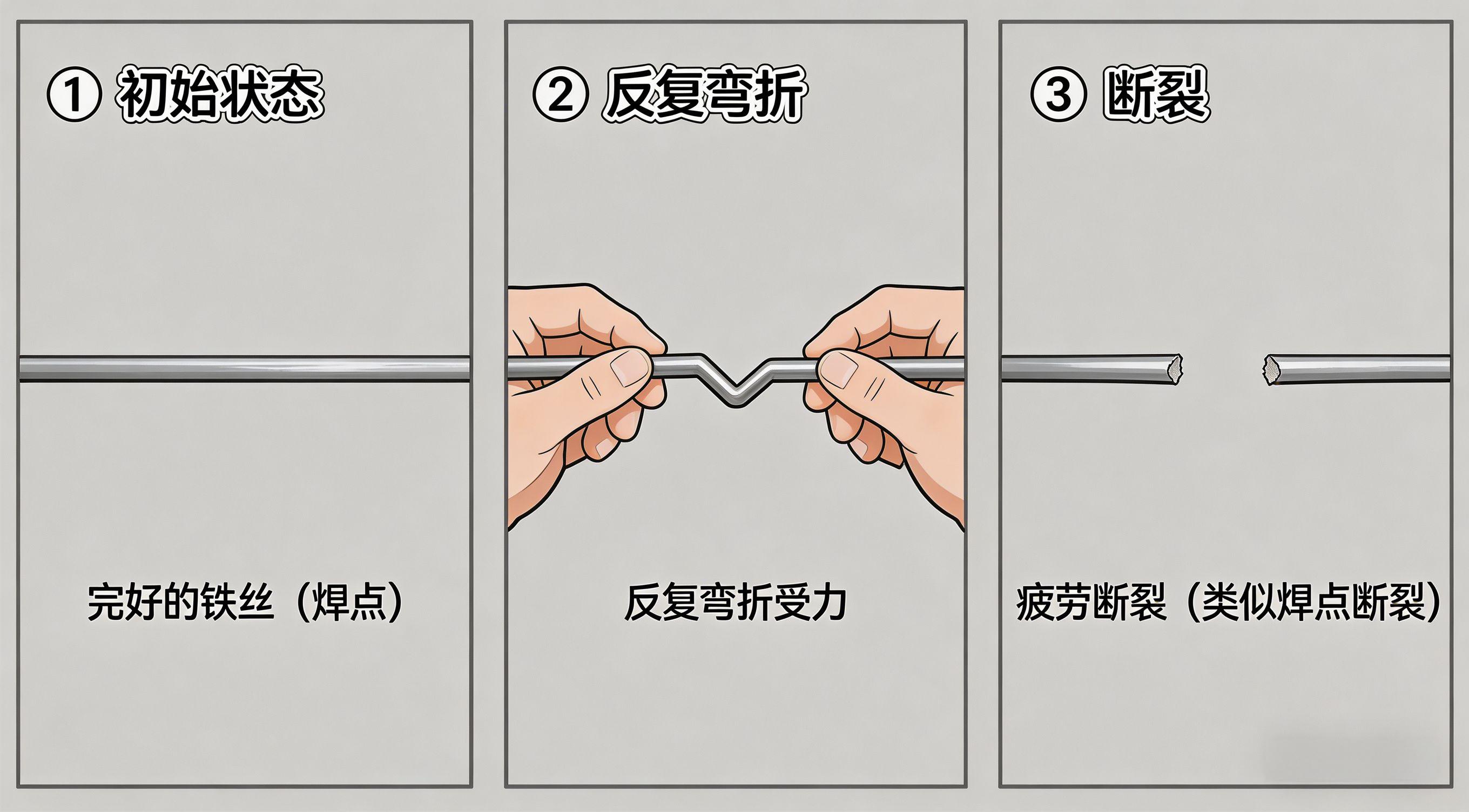 結(jié)論：焊點(diǎn)疲勞開裂，元兇是溫度和應(yīng)力 - PCBA失效分析